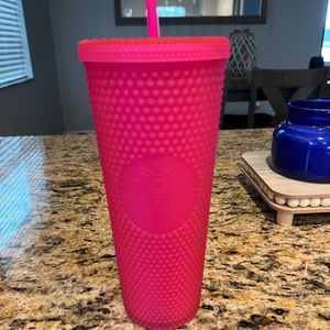 Hot Pink Starbucks cup